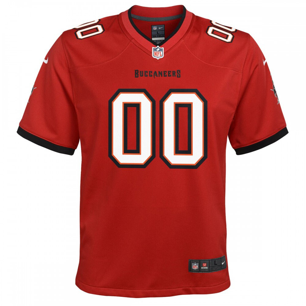 Nike Tampa Bay Buccaneers Youth Custom Game Jersey - Red-GridironStore